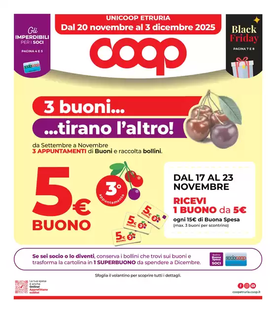 Volantino Coop a Pisa | Dal 20 novembre al 3 dicembre 2025 | 2025-11-20T00:00:00.000Z - 2025-12-03T00:00:00.000Z