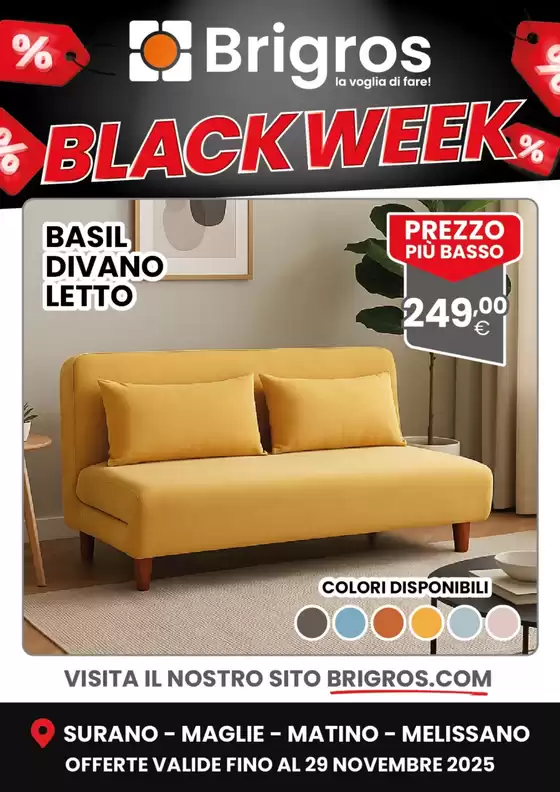 Volantino Brigros a Lucera | Le nostre migliori offerte per te | 2025-11-20T00:00:00.000Z - 2025-11-29T00:00:00.000Z