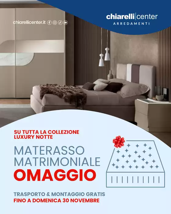 Volantino Chiarelli Center a Nerviano | Offerte per cacciatori di affari | 2025-11-21T00:00:00.000Z - 2025-11-30T00:00:00.000Z