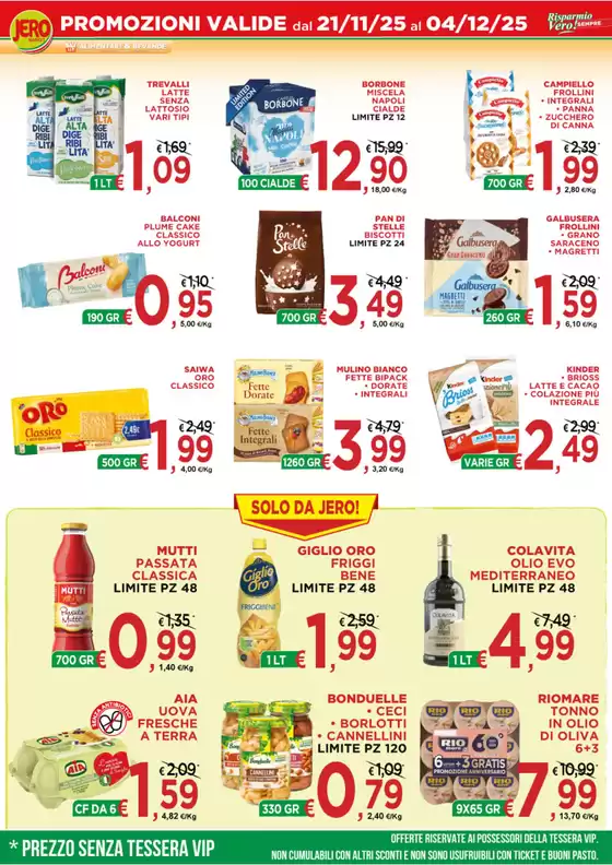 Volantino Jero Market a Caccamo | PROMOZIONI VALIDE dal 21/11/25 al 04/12/25 | 2025-11-21T00:00:00.000Z - 2025-12-04T00:00:00.000Z