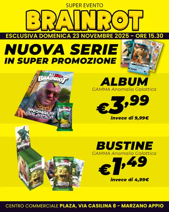 Volantino Yammo a Porto Sant'Elpidio | BRAINROT | 2025-11-23T00:00:00.000Z - 2025-11-23T00:00:00.000Z