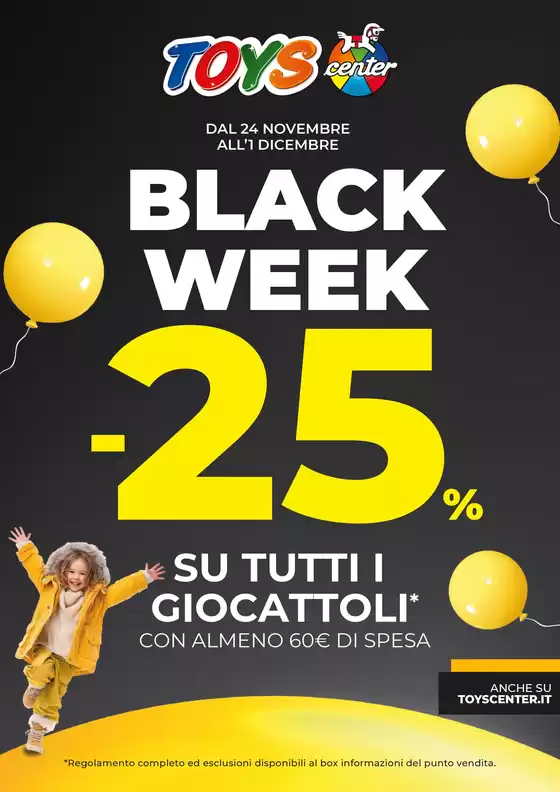 Volantino Toys Center a Reggio Calabria | Black Week  | 2025-11-23T00:00:00.000Z - 2025-12-01T00:00:00.000Z