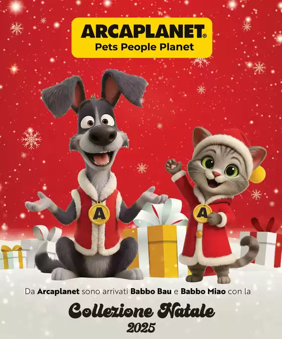 Volantino Arcaplanet | Collezione Natale | 2025-11-21T00:00:00.000Z - 2025-12-21T00:00:00.000Z