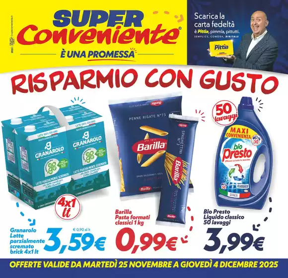 Volantino SuperConveniente a Corleone | Risparmio con gusto | 2025-11-25T00:00:00.000Z - 2025-12-04T00:00:00.000Z