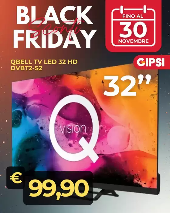 Volantino Gipsi a Montecorvino Rovella | Black Friday | 2025-11-24T00:00:00.000Z - 2025-11-30T00:00:00.000Z