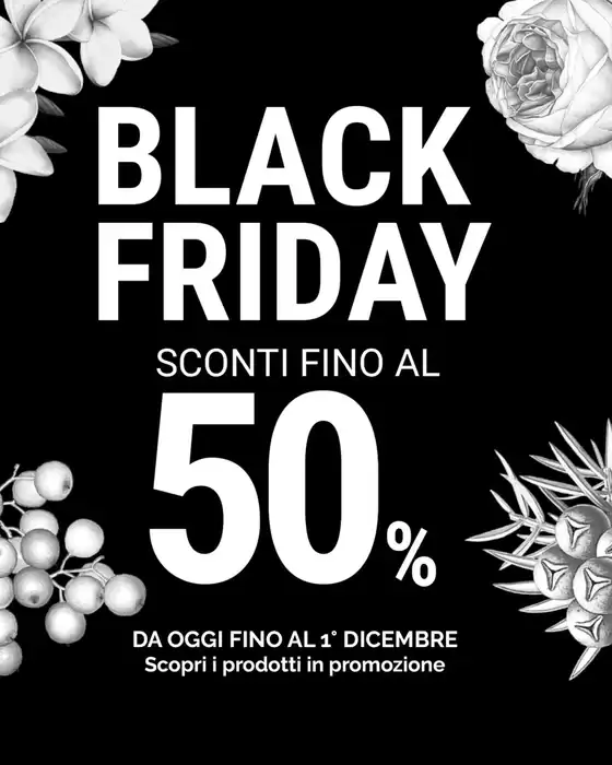 Volantino L'Erbolario a Frosinone | Black Friday | 2025-11-24T00:00:00.000Z - 2025-12-01T00:00:00.000Z