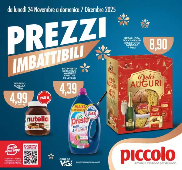 Volantino Supermercati Visotto a Giffoni Valle Piana | Prezzi imbattibili | 2025-11-24T00:00:00.000Z - 2025-12-07T00:00:00.000Z