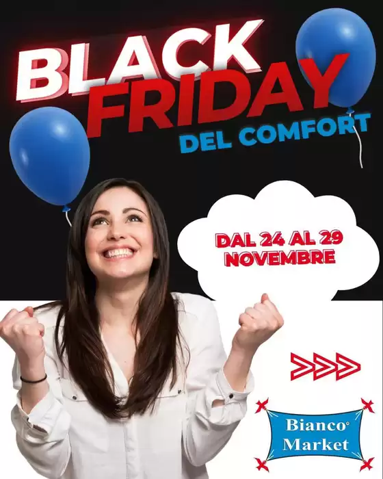 Volantino Bianco Market a Montecorvino Rovella | Black friday | 2025-11-24T00:00:00.000Z - 2025-11-29T00:00:00.000Z