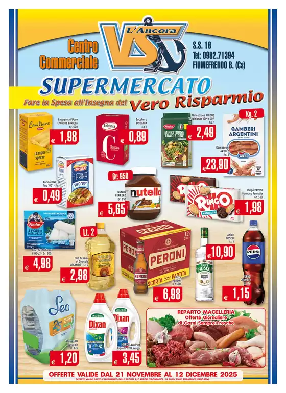 Volantino VS L'Ancora a Giffoni Valle Piana | Vero risparmio | 2025-11-24T00:00:00.000Z - 2025-12-12T00:00:00.000Z