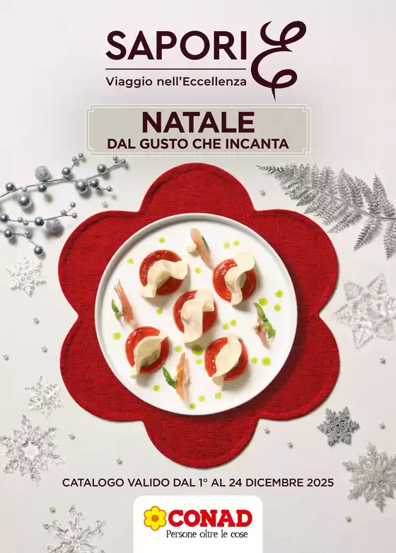 Volantino Spazio Conad | Natale dal gusto che incanta | 2025-12-01T00:00:00.000Z - 2025-12-24T00:00:00.000Z