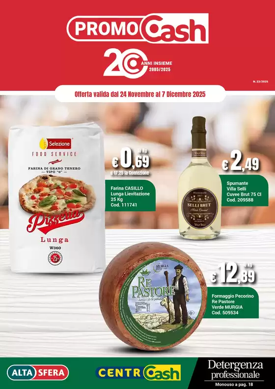Volantino Centro Cash a Giffoni Valle Piana | Offerta valida dal 24 Novembre al 7 Dicembre 2025 | 2025-11-24T00:00:00.000Z - 2025-12-07T00:00:00.000Z