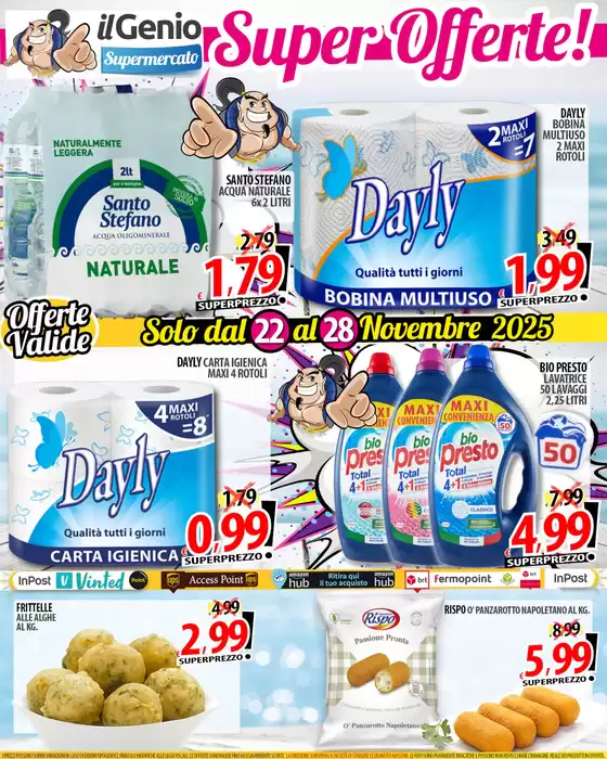 Volantino Il Genio a Giffoni Valle Piana | Solo Dal 22 al 28 novembre 2025 | 2025-11-24T00:00:00.000Z - 2025-11-28T00:00:00.000Z