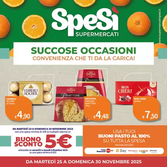 Volantino SpeSì a Giffoni Valle Piana | Succose occasioni | 2025-11-25T00:00:00.000Z - 2025-11-30T00:00:00.000Z