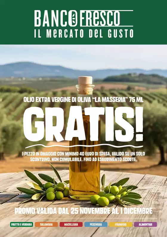 Volantino Banco Fresco a Bologna | Promo valida dal 25 novembre al 1 dicembre | 2025-11-25T00:00:00.000Z - 2025-12-01T00:00:00.000Z