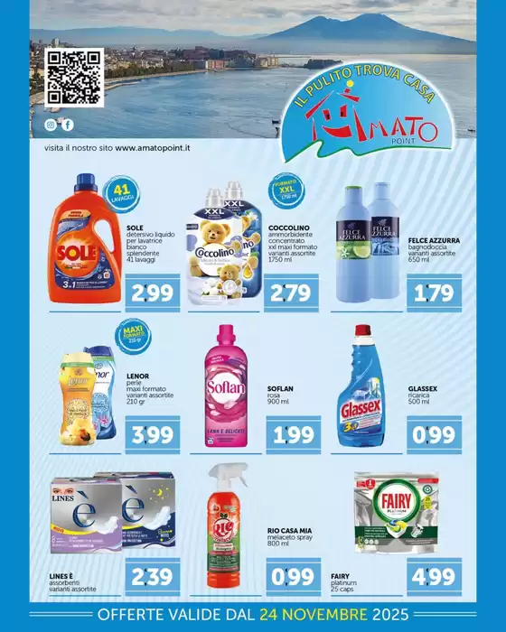 Volantino Amato Point a Medesano | Offerte | 2025-11-25T00:00:00.000Z - 2025-11-30T00:00:00.000Z