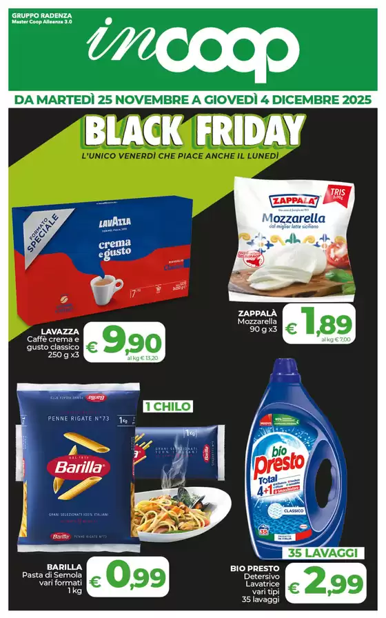 Volantino Coop a Castel Guelfo di Bologna | BLACK FRIDAY | 2025-11-25T00:00:00.000Z - 2025-12-04T00:00:00.000Z