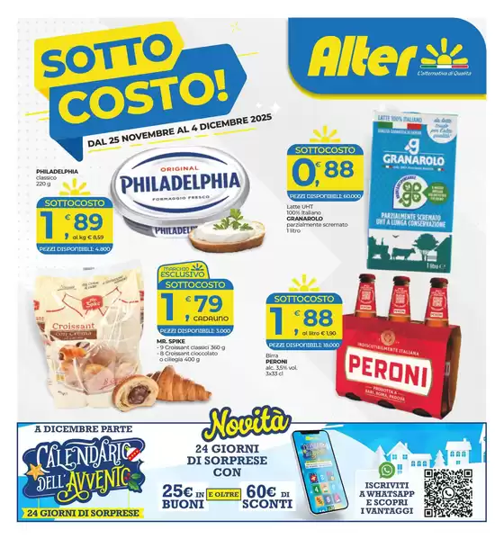 Volantino Alter Discount a Vaiano | Sotto costo! | 2025-11-25T00:00:00.000Z - 2025-12-04T00:00:00.000Z