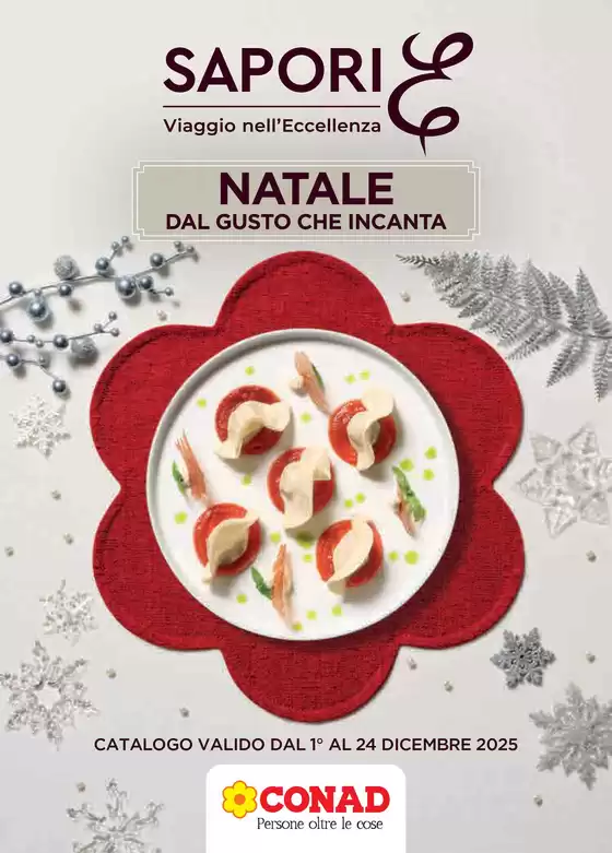 Volantino Conad a Valdagno | Natale dal gusto che incanta | 2025-12-01T00:00:00.000Z - 2025-12-24T00:00:00.000Z