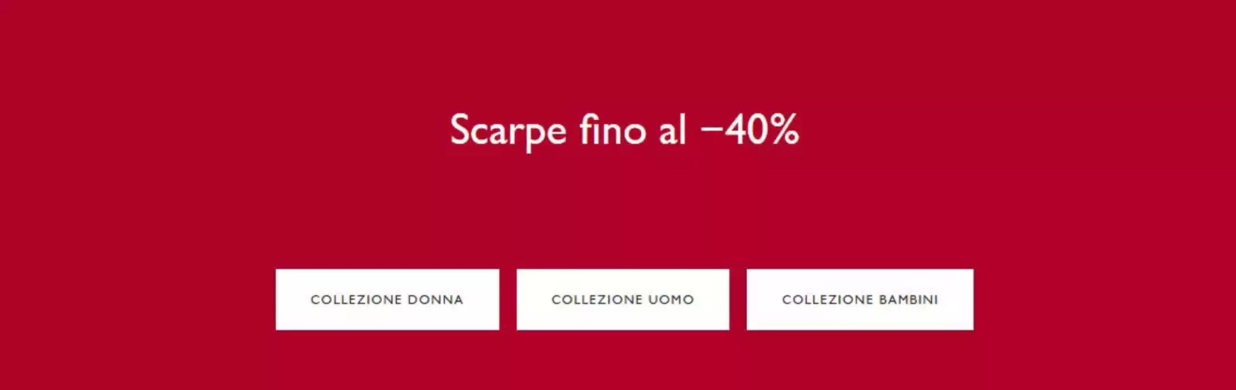 Volantino Tommy Hilfiger | Scarpe fino al 40% | 2025-11-25T00:00:00.000Z - 2025-11-30T00:00:00.000Z