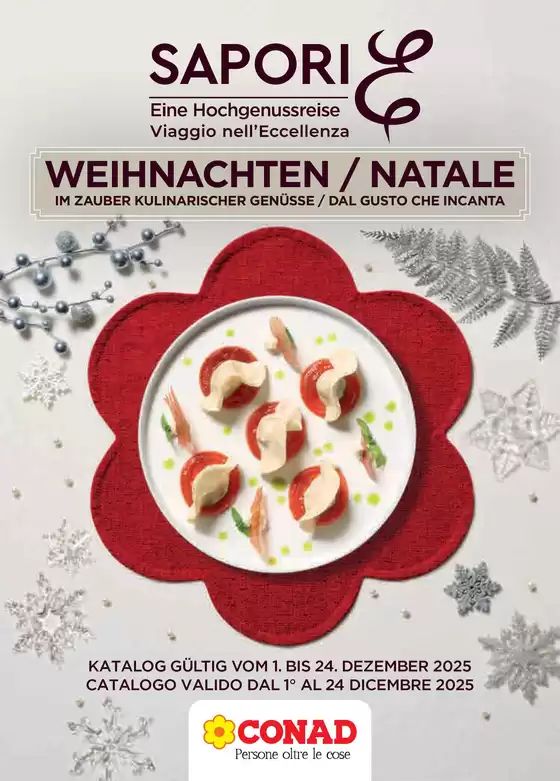 Volantino Conad City | Weihnachten/Natale | 2025-12-01T00:00:00.000Z - 2025-12-24T00:00:00.000Z