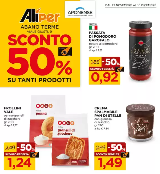 Volantino Alì e Alìper a Gradisca d'Isonzo | SOTTOPREZZI | 2025-11-27T00:00:00.000Z - 2025-12-10T00:00:00.000Z