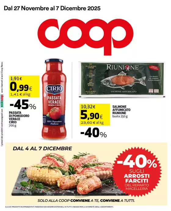 Volantino Coop a Fivizzano | Dal 27 novembre al 7 dicembre 2025 | 2025-11-27T00:00:00.000Z - 2025-12-07T00:00:00.000Z