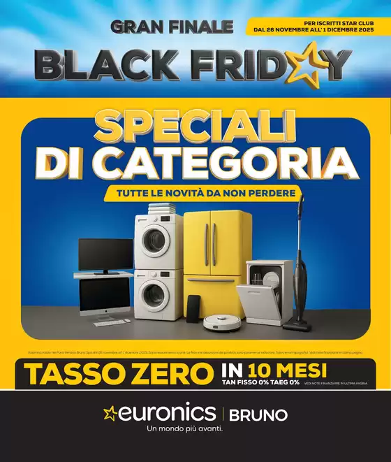 Volantino Euronics a Poggiomarino | GRAN FINALE BLACK FRIDAY SPECIALI | 2025-11-26T00:00:00.000Z - 2025-12-01T00:00:00.000Z