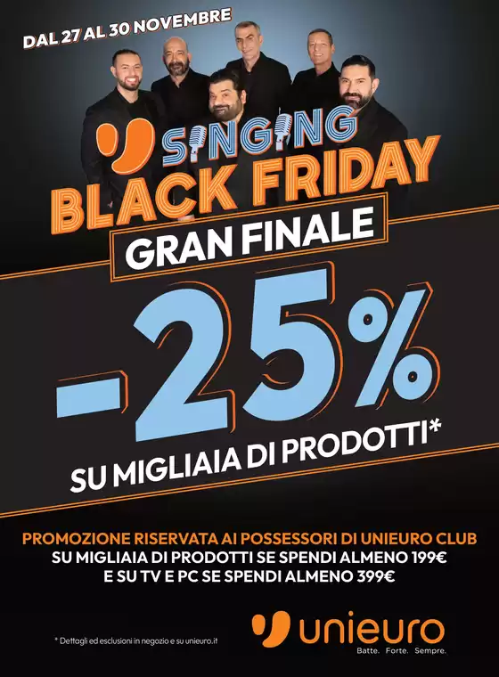 Volantino Unieuro a Fabriano | Gran Finale fino al 25% | 2025-11-27T00:00:00.000Z - 2025-11-30T00:00:00.000Z