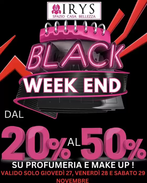 Volantino Irys a Belmonte Mezzagno | Black week end | 2025-11-27T00:00:00.000Z - 2025-11-29T00:00:00.000Z