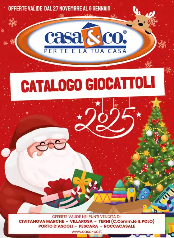 Volantino Casa & Co a Belmonte Mezzagno | Catalogo giocattoli | 2025-11-27T00:00:00.000Z - 2026-01-06T00:00:00.000Z