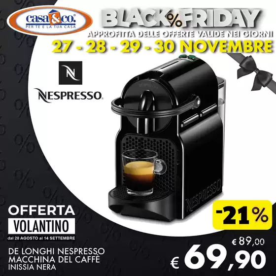 Volantino Casa & Co a Belmonte Mezzagno | Black friday | 2025-11-27T00:00:00.000Z - 2025-11-30T00:00:00.000Z