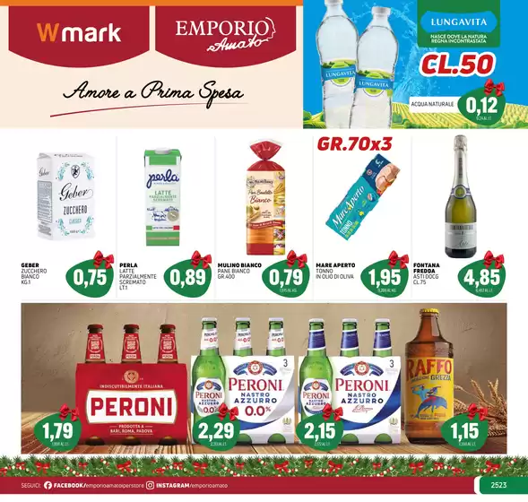 Volantino Emporio Amato a Belmonte Mezzagno | Amore a prima spesa | 2025-11-27T00:00:00.000Z - 2025-12-10T00:00:00.000Z