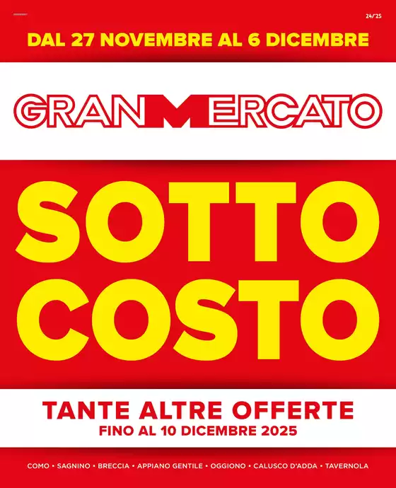 Volantino Gran Mercato a Partanna | Sotto costo | 2025-11-27T00:00:00.000Z - 2025-12-10T00:00:00.000Z