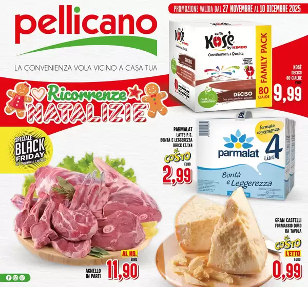 Volantino Pellicano a Partanna | Ricorrenzw Natalizie | 2025-11-27T00:00:00.000Z - 2025-12-10T00:00:00.000Z