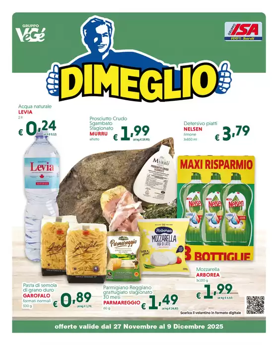 Volantino Dimeglio a Santa Flavia | offerte valide dal 27 Novembre al 9 Dicembre 2025 | 2025-11-27T00:00:00.000Z - 2025-12-09T00:00:00.000Z