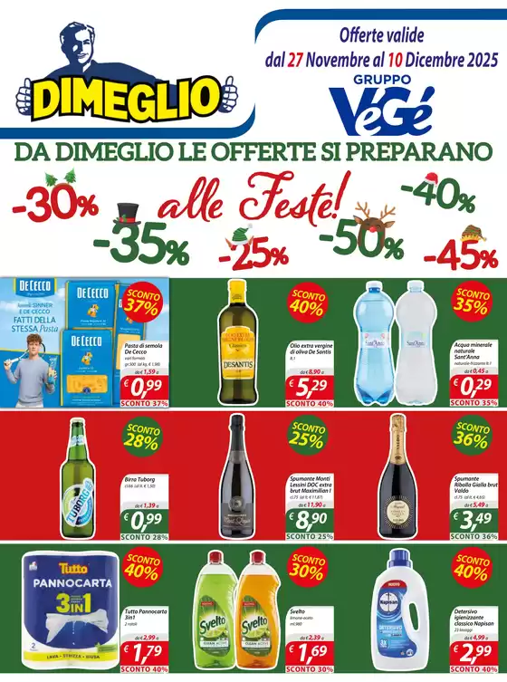Volantino Dimeglio a Santa Flavia | DA DIMEGLIO LE OFFERTE SI PREPARANO | 2025-11-27T00:00:00.000Z - 2025-12-10T00:00:00.000Z