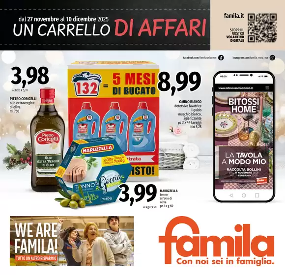 Volantino Famila | UN CARRELLO DI AFFARI | 2025-11-27T00:00:00.000Z - 2025-12-10T00:00:00.000Z