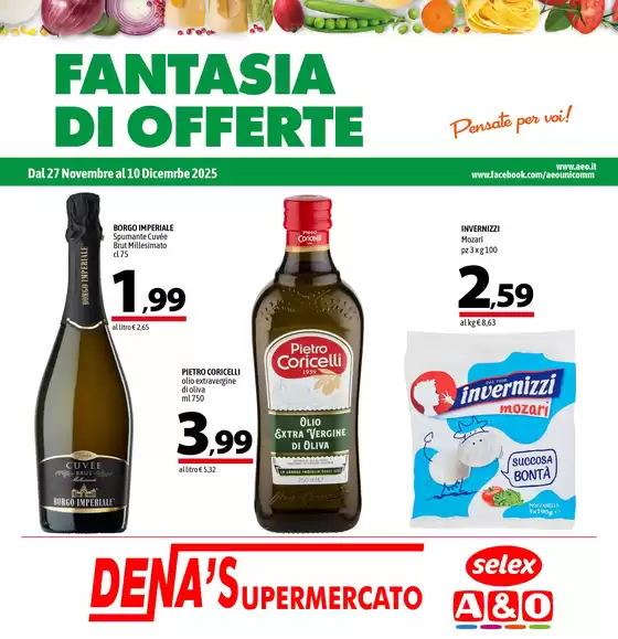 Volantino A&O a Marcianise |  FANTASIA DI OFFERTE | 2025-11-27T00:00:00.000Z - 2025-12-10T00:00:00.000Z