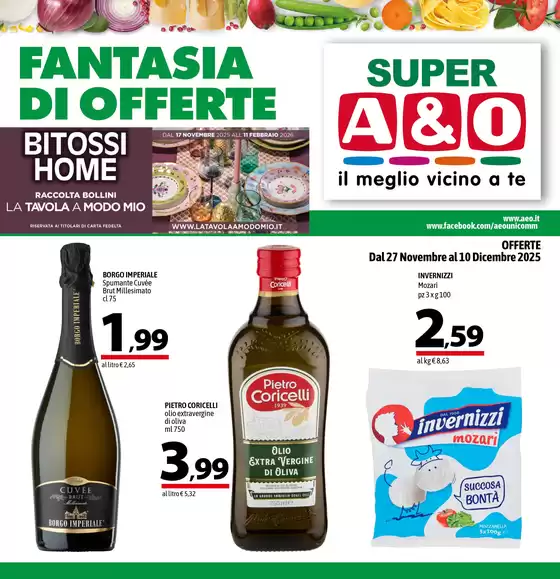 Volantino A&O a Marcianise | FANTASIA DI OFFERTE | 2025-11-27T00:00:00.000Z - 2025-12-10T00:00:00.000Z