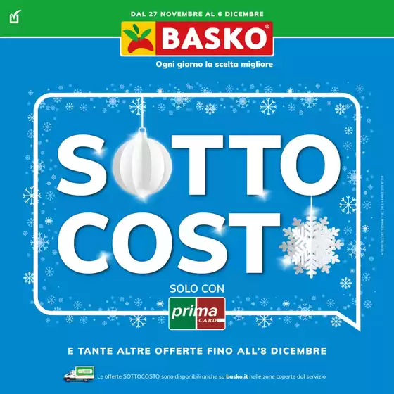 Volantino Basko a Castelfranco Veneto | Sottocosto | 2025-11-27T00:00:00.000Z - 2025-12-08T00:00:00.000Z