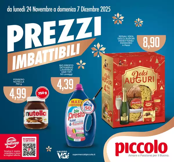 Volantino Supermercati Visotto a Castelfranco Veneto | PREZZI IMBATTIBILI | 2025-11-24T00:00:00.000Z - 2025-12-07T00:00:00.000Z
