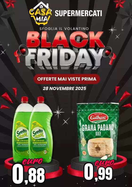 Volantino A Casa Mia a Castelfranco Veneto | Black Friday | 2025-11-28T00:00:00.000Z - 2025-11-28T00:00:00.000Z