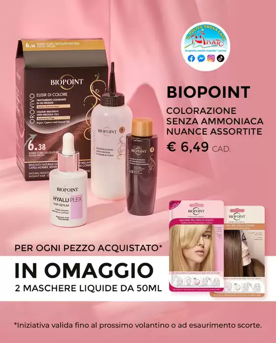 Volantino Amato Point a Napoli | Biopoint  | 2025-11-28T00:00:00.000Z - 2025-11-30T00:00:00.000Z