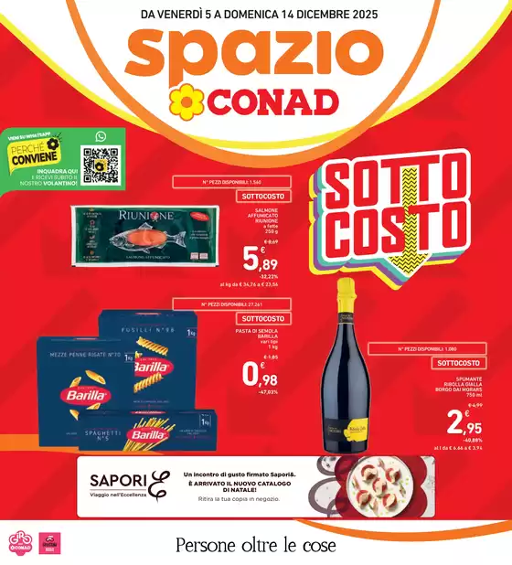 Volantino Spazio Conad a Napoli | Sottocosto | 2025-12-05T00:00:00.000Z - 2025-12-14T00:00:00.000Z
