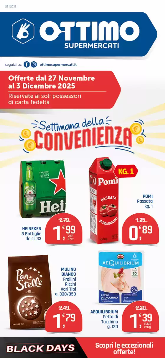 Volantino Ottimo a Castelfranco Veneto | Settima della concenienza | 2025-11-28T00:00:00.000Z - 2025-12-03T00:00:00.000Z