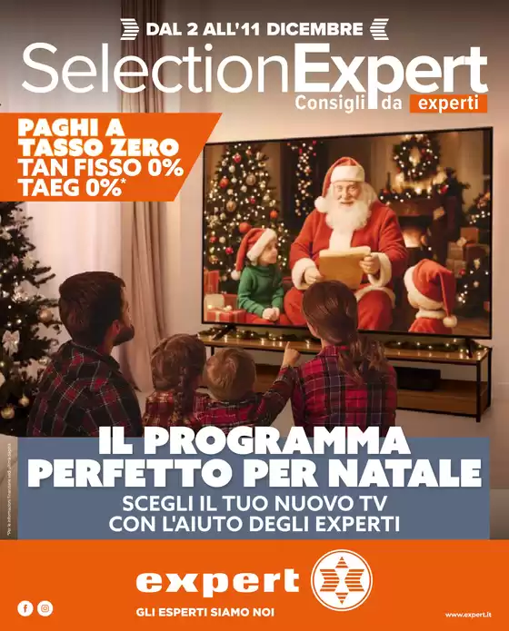 Volantino Expert a Sciacca | Programma perfetto per Natale da Expert! | 2025-12-02T00:00:00.000Z - 2025-12-11T00:00:00.000Z
