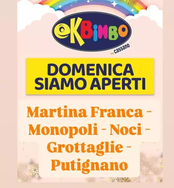 Volantino Ok Bimbo | Offerte per cacciatori di affari | 2025-11-30T00:00:00.000Z - 2025-12-14T00:00:00.000Z