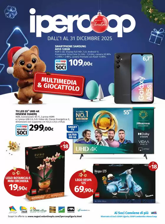 Volantino Coop a Genova | Catalogo Giocattoli | 2025-12-01T00:00:00.000Z - 2025-12-24T00:00:00.000Z
