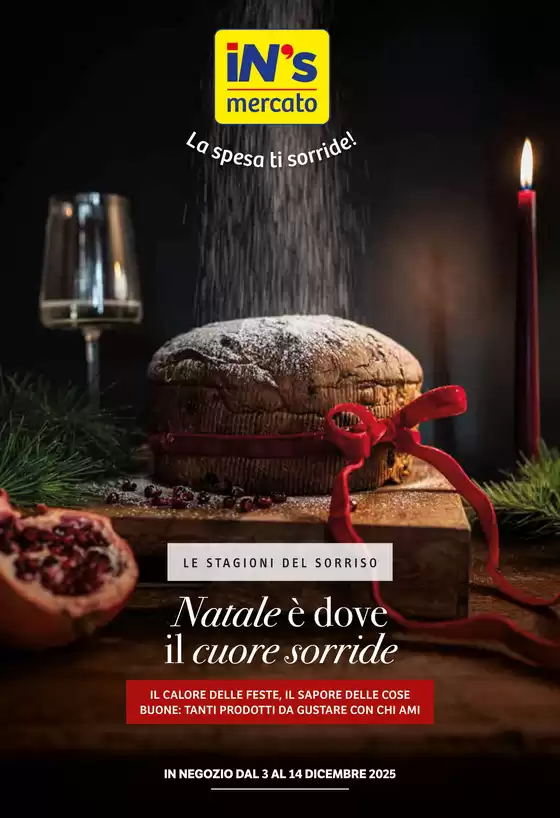 Volantino IN'S a Nola | Natale e dove il cuore sorride | 2025-12-03T00:00:00.000Z - 2025-12-14T00:00:00.000Z