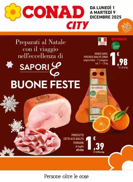 Volantino Conad City a Vallerano | Anteprima di Natale | 2025-12-01T00:00:00.000Z - 2025-12-09T00:00:00.000Z